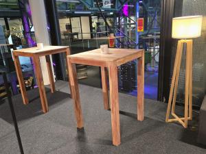 Holz Stehlampe 2